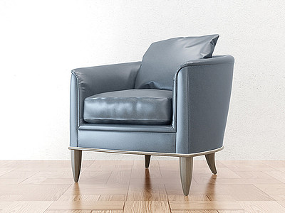 现代单人沙发椅子模型3d模型