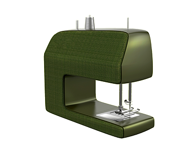 缝纫机模型3d模型
