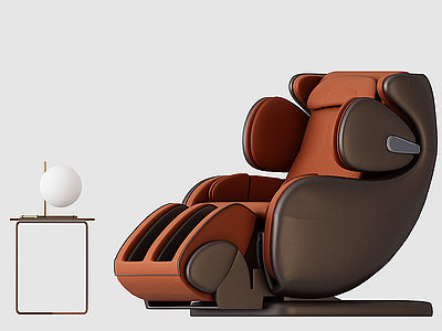 现代按摩座椅模型3d模型