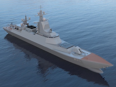海军先进护卫舰531FFG模型3d模型