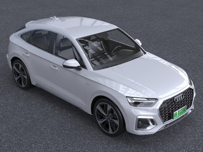 2022款奥迪Q5汽车模型3d模型