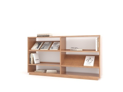 日式书柜模型3d模型