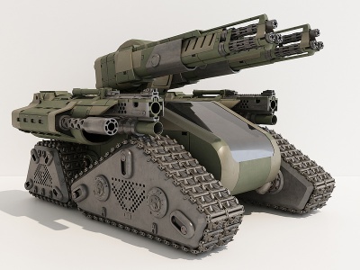 现代军事器材模型3d模型