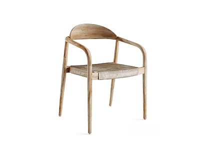 Scandinavian北欧休闲椅模型3d模型