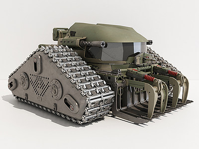 现代军事器材模型3d模型