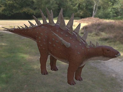 3d远古灭绝生物恐龙模型