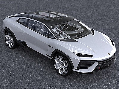 兰博基尼超级跑车汽车模型3d模型