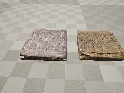文物石头石雕石刻模型3d模型