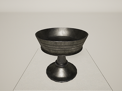 3d古代文物茶杯酒杯水杯模型