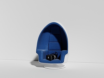 VR座椅蛋椅模型3d模型