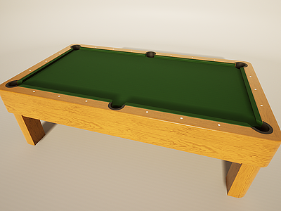 台球桌模型3d模型