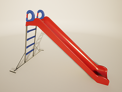 3d儿童游乐设备玩具滑滑梯模型