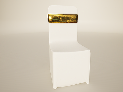 3d酒店宴会厅餐椅模型