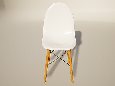 北欧简约宜家休闲椅模型3d模型
