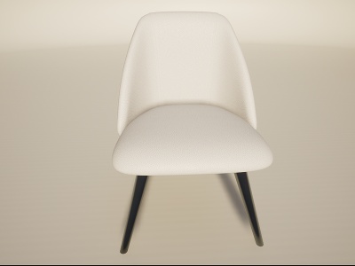 北欧意式极简休闲办公椅子模型3d模型