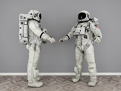 宇航员宇航服模型3d模型