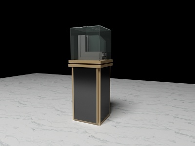 玻璃展柜模型3d模型