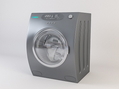家用电器全自动滚筒洗衣机模型