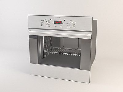 3d家用电器烤箱模型