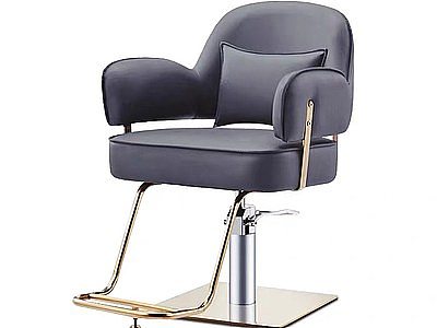 现代风格单椅理发椅模型3d模型