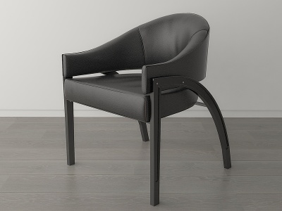3d现代沙发椅扶手椅模型