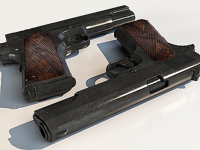 3d手枪模型