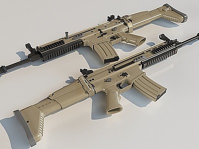 冲锋枪模型3d模型