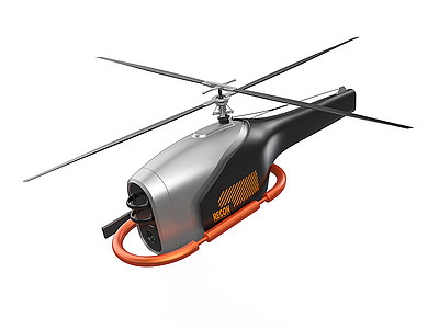 直升机模型3d模型