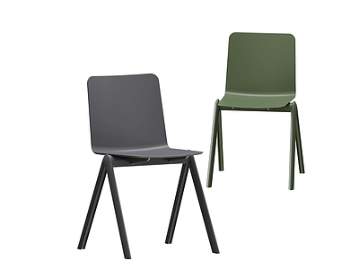 3dstackspp现代单椅模型