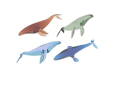 3d海豚模型