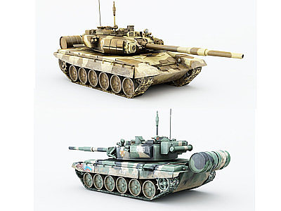 玩具迷彩坦克车模型3d模型