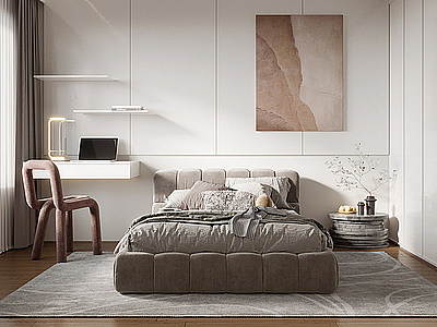 家居卧室模型3d模型