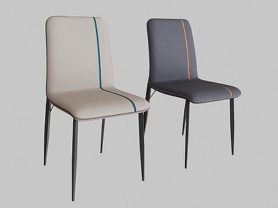 餐椅模型3d模型