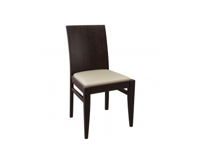 美式休闲餐椅3d模型