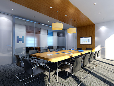 会议室整体模型