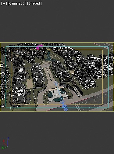 城市<font class='myIsRed'>景观建筑</font>鸟瞰3d模型效整体模型