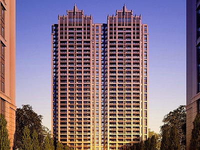 高端建筑3d模型