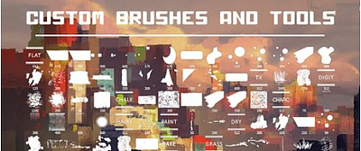 PS笔刷预设 Gumroad – Brush Set by Alexis Franklin and Stephane Wootha for Photoshop
