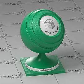 绿色皮革Vary材质球球