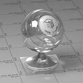 玻璃Vary材质球球