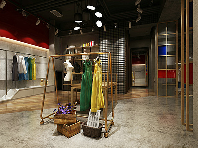 服装店3d模型