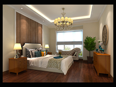 卧室3d模型3d模型