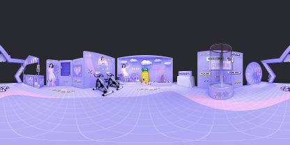 展厅展台VR效果图