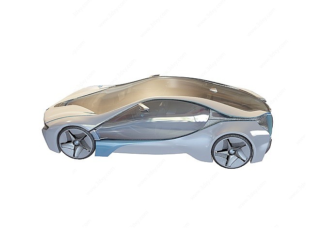 概念宝马车3D模型