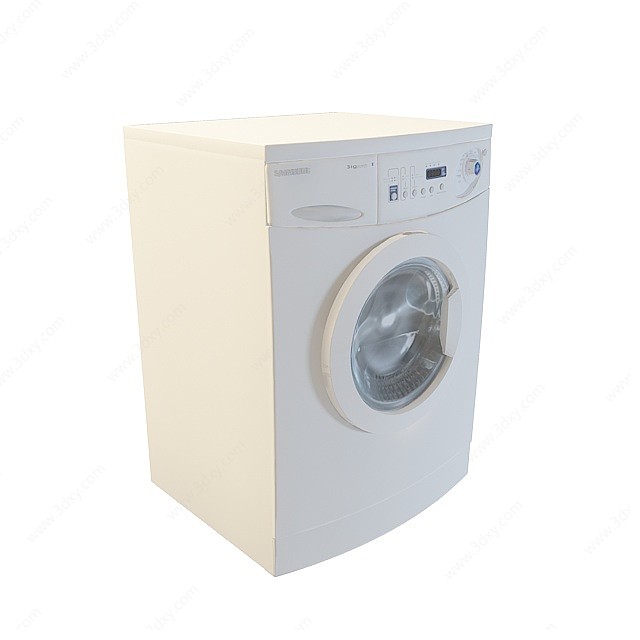 洗衣机家电3D模型