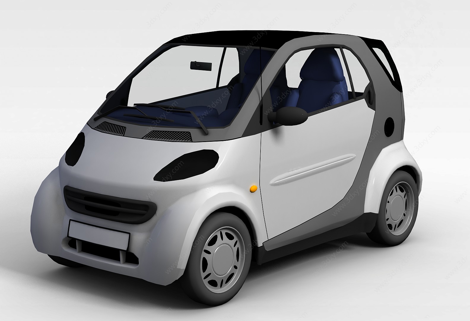 smart汽车3D模型