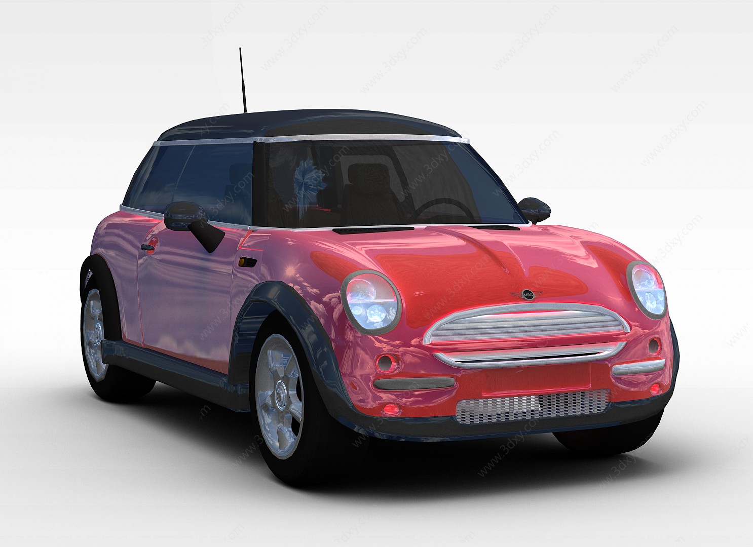 MINI小型轿车3D模型