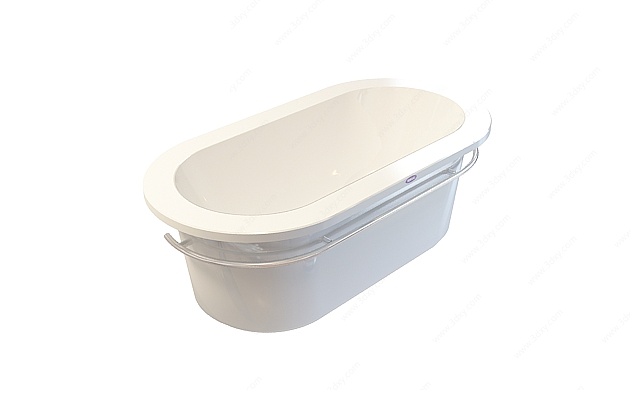 桶式浴缸3D模型