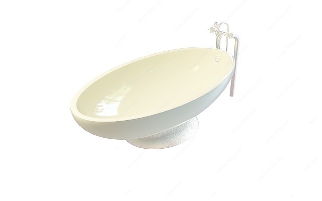 简约式浴缸3D模型