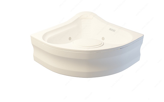 新型浴缸3D模型